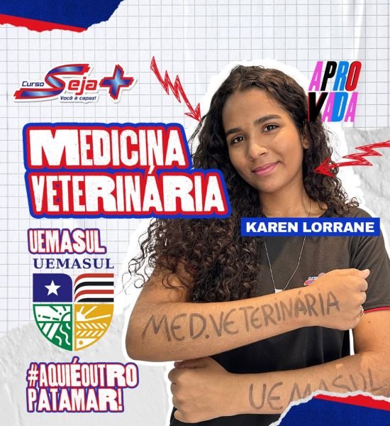 Karen Lorrane 
Aprovada - Medicina Veterinaria(UEMASUL)